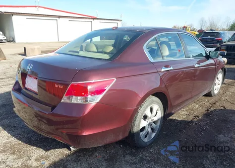 2010 Honda Accord 3.5 Ex-L z USA, uszkodzony, nr VIN 5KBCP3F83AB017760